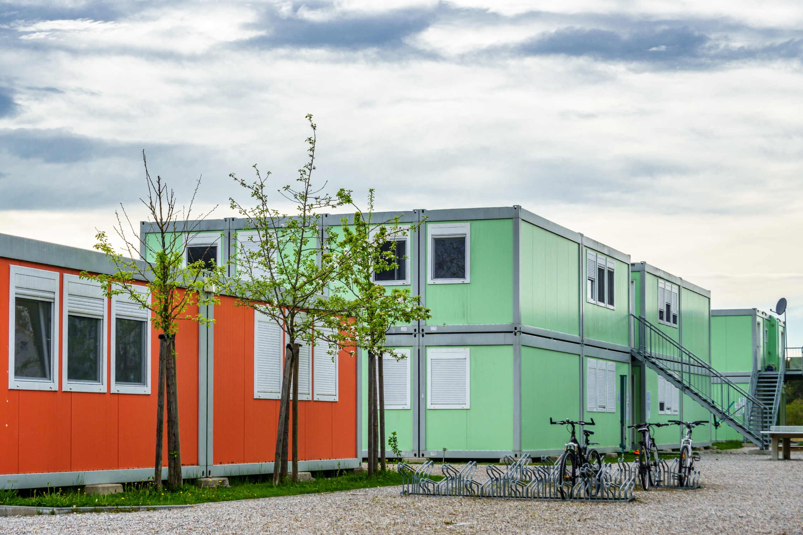 Container,Home,For,Refugees,-,Austria